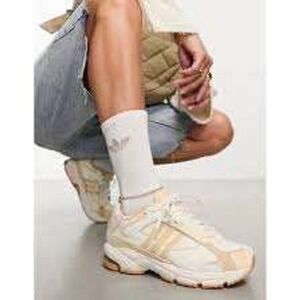 Adidas Falcon Elite 2000 Running Shoes Cream Accent Runner Sneaker‎ - Size 9